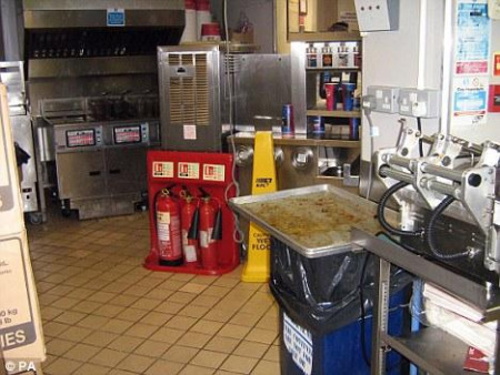 英国一肯德基蟑螂吃薯条 被罚1.1万英镑(组图)