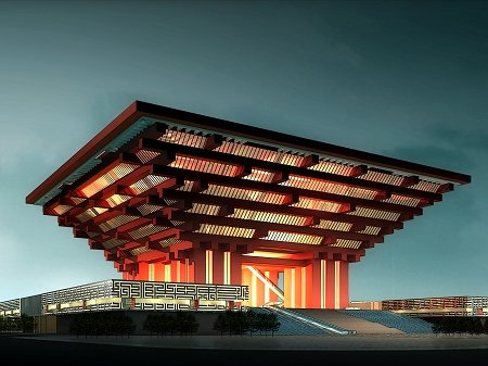 中国馆总设计师何镜堂展馆可经受强震考验