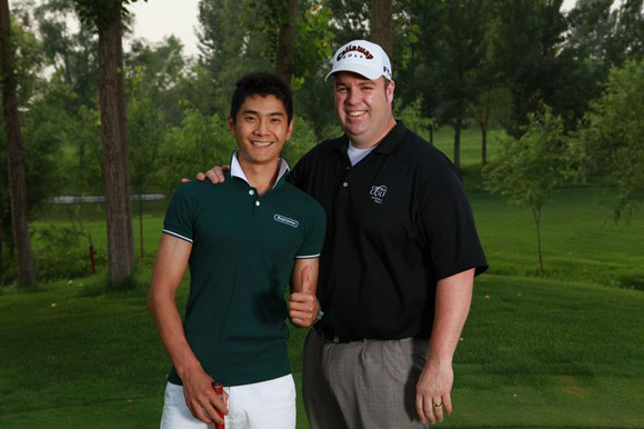 体操奥运会冠军邢傲伟:高尔夫高智商(图)