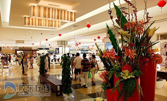 迎春大街又添购物中心 银座商城莱山店在烟开业_烟台财经_烟台财经网