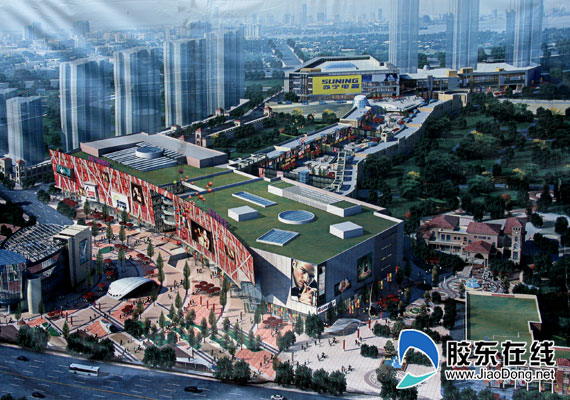 莱山区万象城效果图(部分)