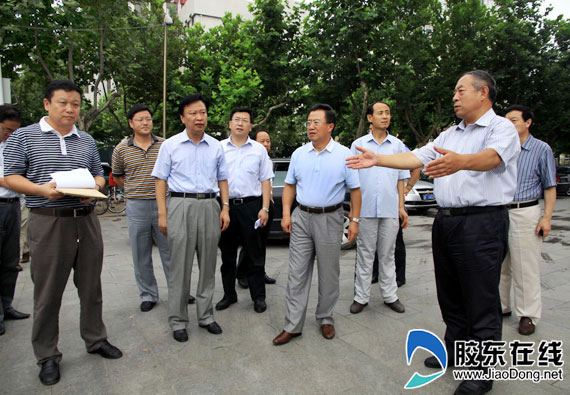 市领导到福山区,开发区对创城工作进行督导