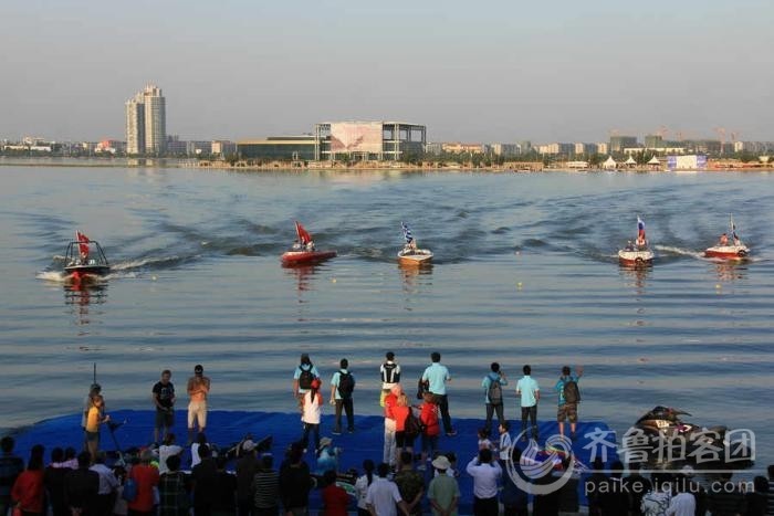 世界盃滑水賽9月23日在臨沂市沂河南湖心島開賽