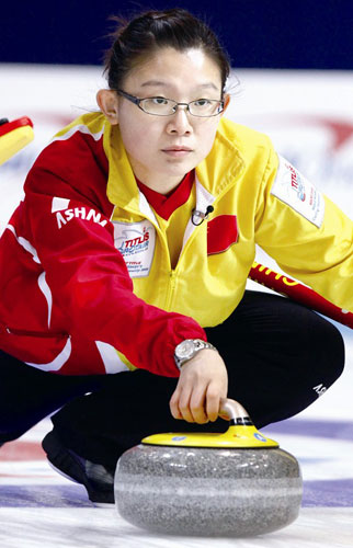 冰壶美女公布择偶标准 自曝想上《非诚勿扰》