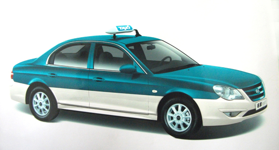 烟台城区出租车将换新装 2种方案6套颜色任你选