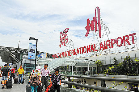 媒體稱深圳機場490萬元賤賣10年廣告經營權