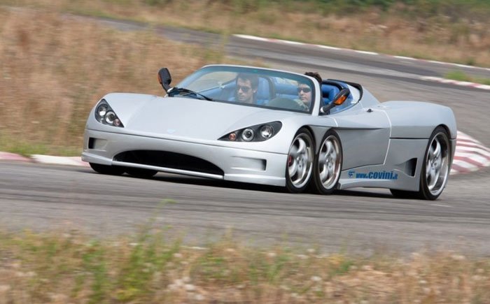 拥有六个轮子的超级跑车(组图) 汽车新闻 汽车频道 胶东在线