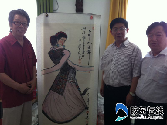 烟台三中郭宏成校长赴北京看望校友组图
