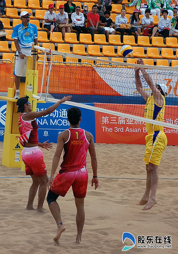 沙排首场中国香港队20完胜塔吉克斯坦队组图