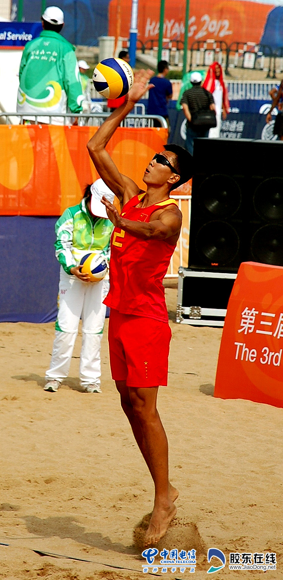 沙排赛中国2:0优胜中国澳门 一选手是烟台人