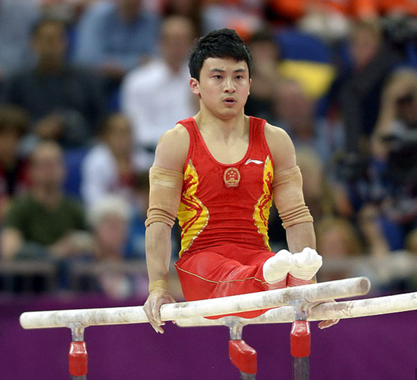 第32金:体操男子双杠冯喆夺冠