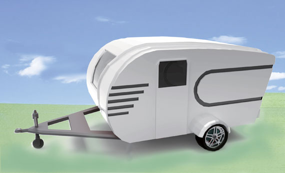 昆嵛山房车营地开营当日水滴房车