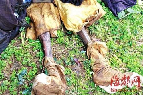 墓被盗掘现场.资料图