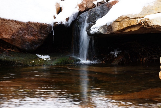 冬日私语银装素裹冬山如睡
