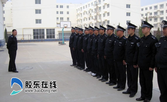 盛泉派出所开展协警队伍春训活动图