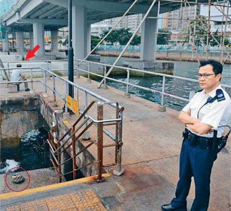 香港男子钓出婴儿腐尸 尸身用报纸包裹(图)