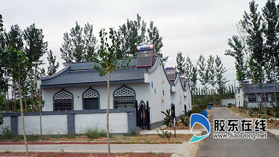 位于中卫市的鸣沙移民新村