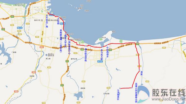 烟台开通首条公交旅游专线"游1"路 票价13元
