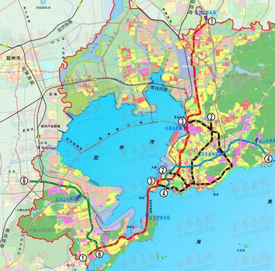 青島地鐵1,4,6號線獲發改委審批通過