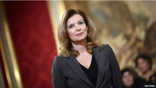 法国总统奥朗德被传有新欢 女友疑气坏住院(图)