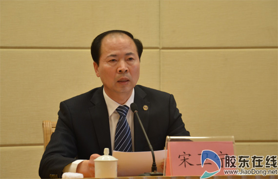 副市长宋卫宁出席会议并讲话