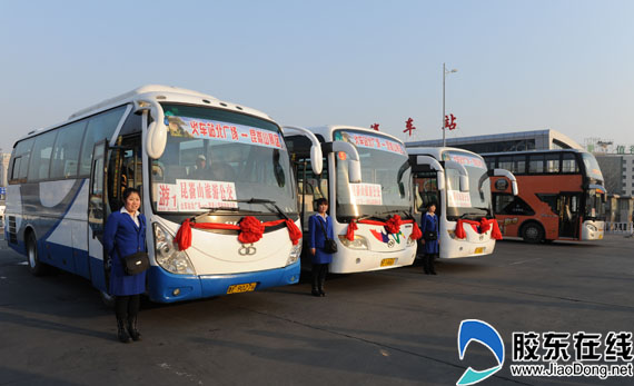 烟台游1路公交旅游专线正式开通 市区直达昆嵛山