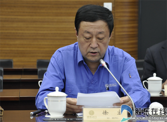 潍柴集团党委书记徐宏介绍企业发展