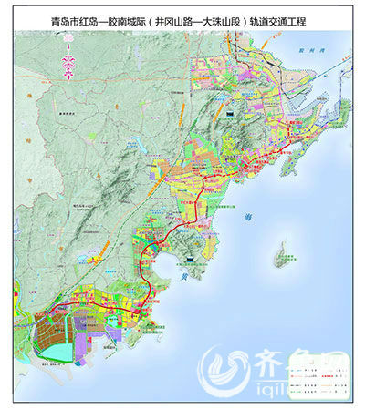 青岛至海阳城轨获批 途径蓝色硅谷长114公里
