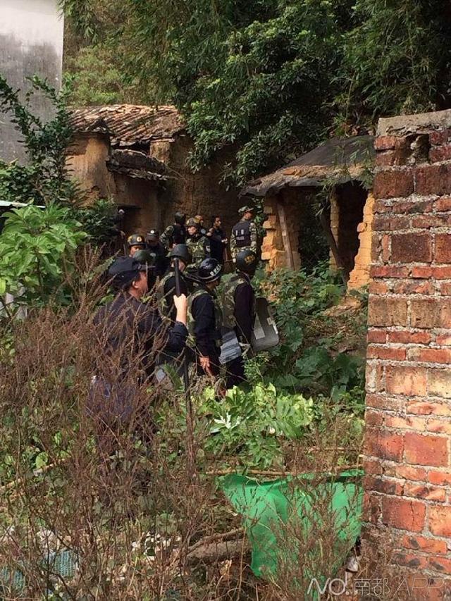 广东江门台山出动700名警力搜山缉拿杀警嫌犯