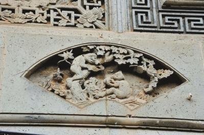 城村伴闽越王城而建 精美砖雕普遍用于民居