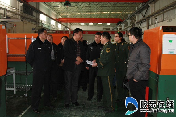 开发区管委领导到企业进行消防安全督导检查 | 平安烟台网