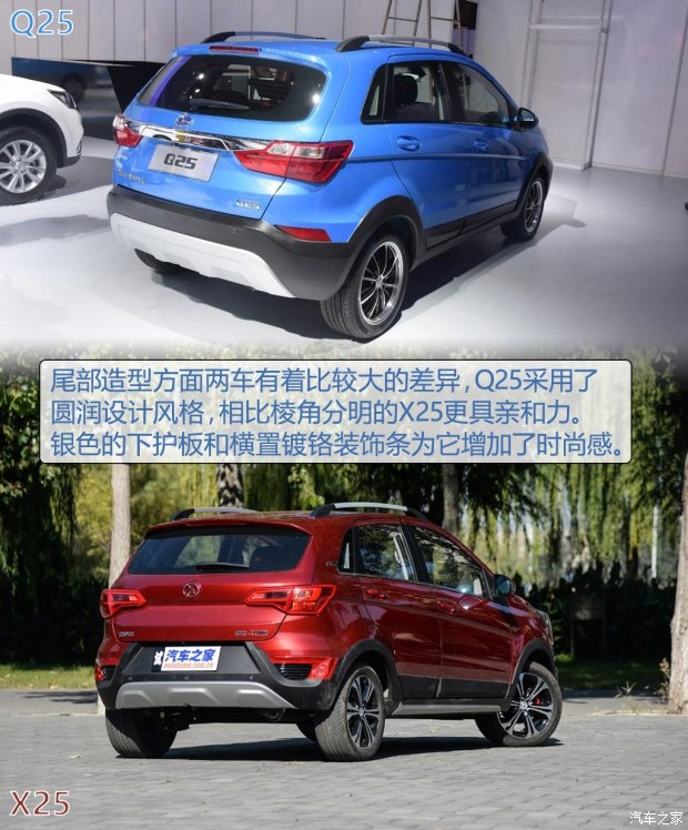 绅宝x25的孪生兄弟车展实拍昌河q25