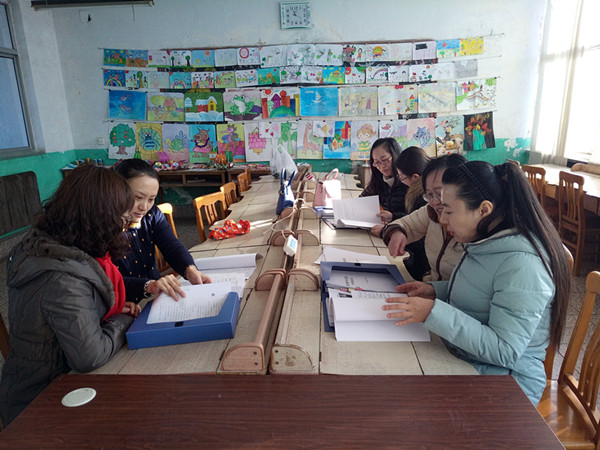 蓬莱北王绪完全小学与杨琳实验小学两校联合促教研