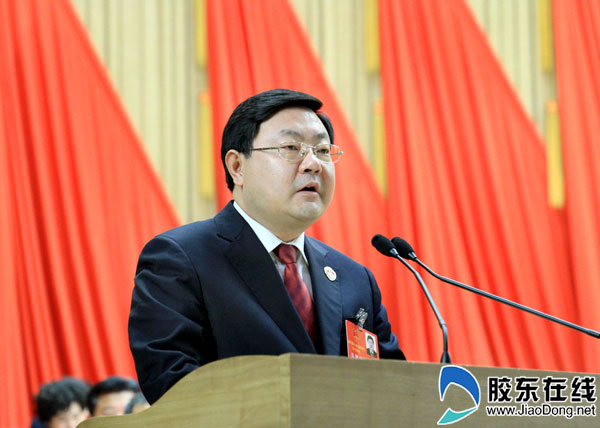 市中级人民法院院长尹佐海作烟台市中级人民法院工作报告市人大常委会