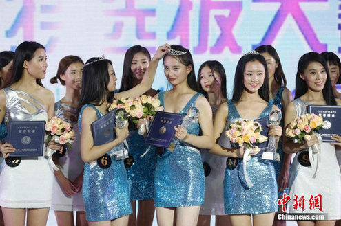美少女中国模特大赛总决赛 佳丽青春动人