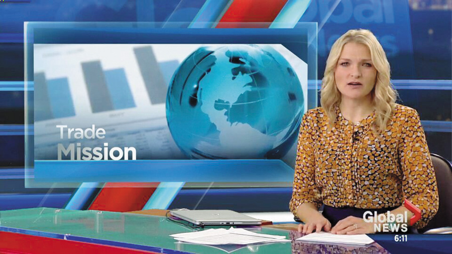 北美最大媒体global news对喜旺siwin公司进行专访