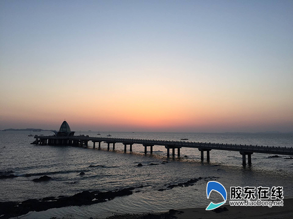 煙臺海邊風景(市民記者 劉玉曦 攝)