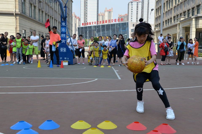 6月15日上午,芝罘区幸福小