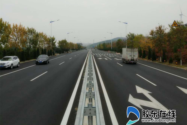 国道206中修工程顺利通过交工检测