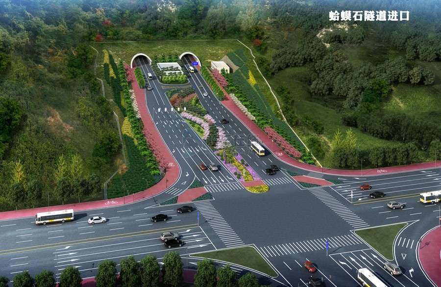 胶东在线 新闻中心 烟台 城市建设  塔山北路新建道路12.