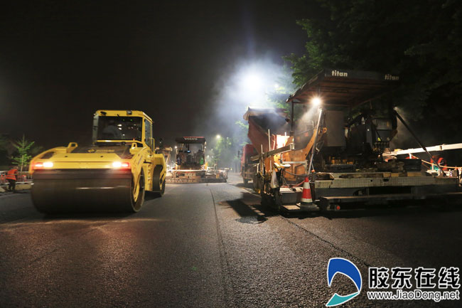 观海路中修工程20日完工通车 比原计划提前10天