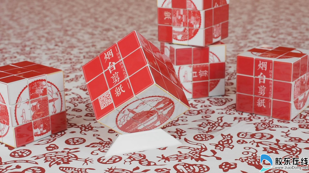 烟台80后巧制不怕水剪纸 已开发文创产品百余款