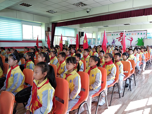 芝罘区通伸小学举行第二届少先队代表大会 芝罘 烟台新闻网 胶东在线