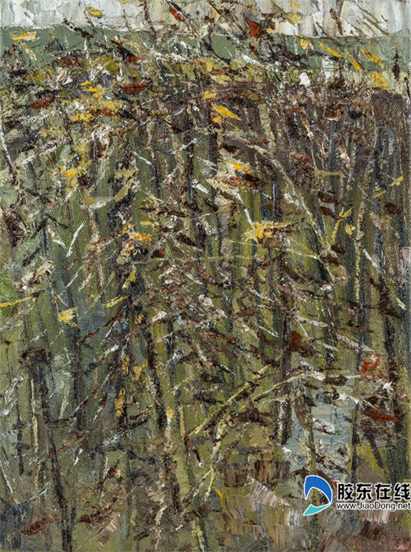 《远望之一》 油画 陈向兵2015《岸边》 版画 钟曦2014《笔记》 版画