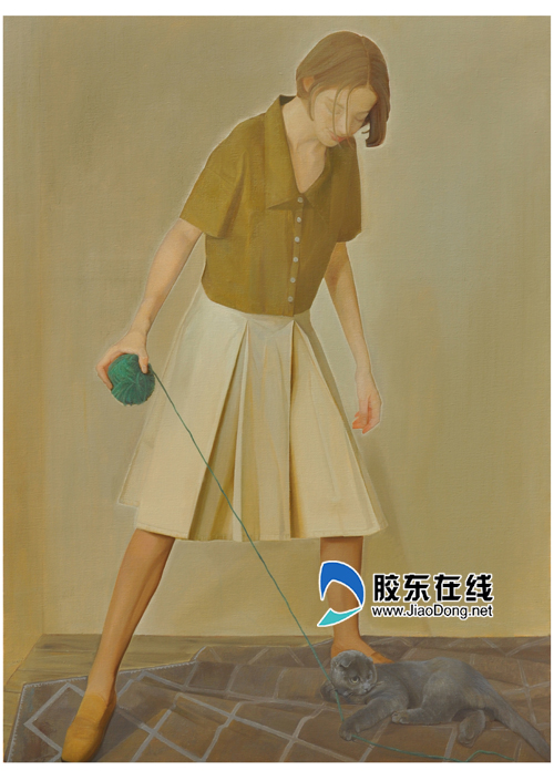 2016嬉猫a胶东在线讯(通讯员刘子会) 近日,烟台画院画家赵双临的油画