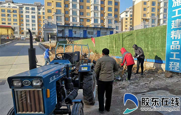 让辖区群众在干干静静的氛围中欢度春节,近日,烟台市长岛县南长山街道