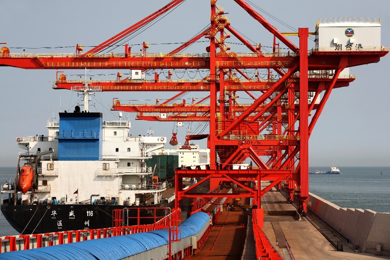 烟台港西港区矿石码头