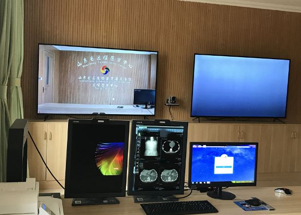 鲁东医院远程会诊中心投入使用 一流专家面对面交流