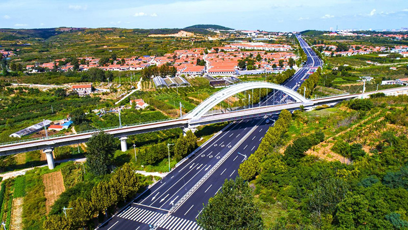 市政府和市交通运输局的工作安排,全力配合推进g18荣乌高速烟台绕城段