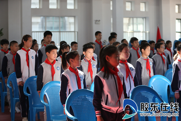 童心向党 队旗飞扬!国翠小学举行第五次少代会